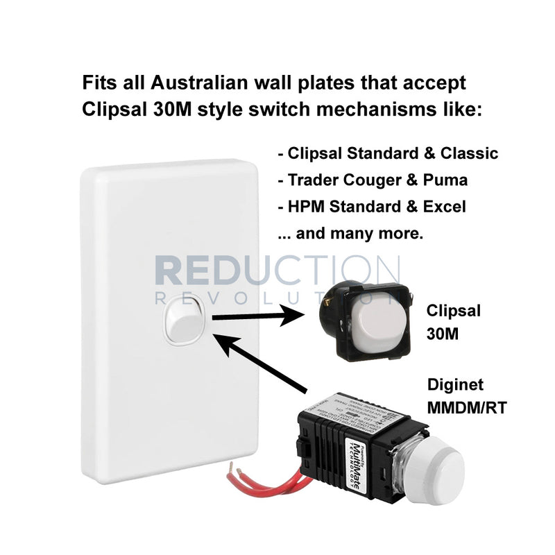 Diginet Rotary LED Dimmer With On/Off Switch