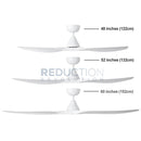 EGLO Surf White Ceiling Fan