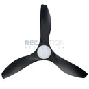 EGLO Surf Black Ceiling Fan With Light