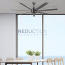 EGLO Tourbillion Titanium Ceiling Fan