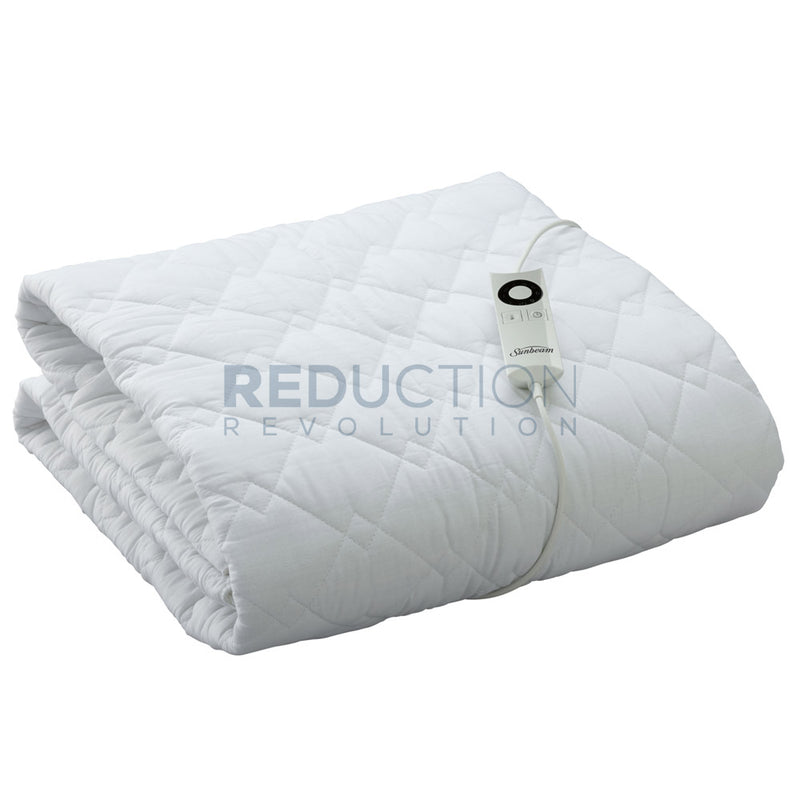 Sunbeam Single Bed Quilted Electric Blanket
