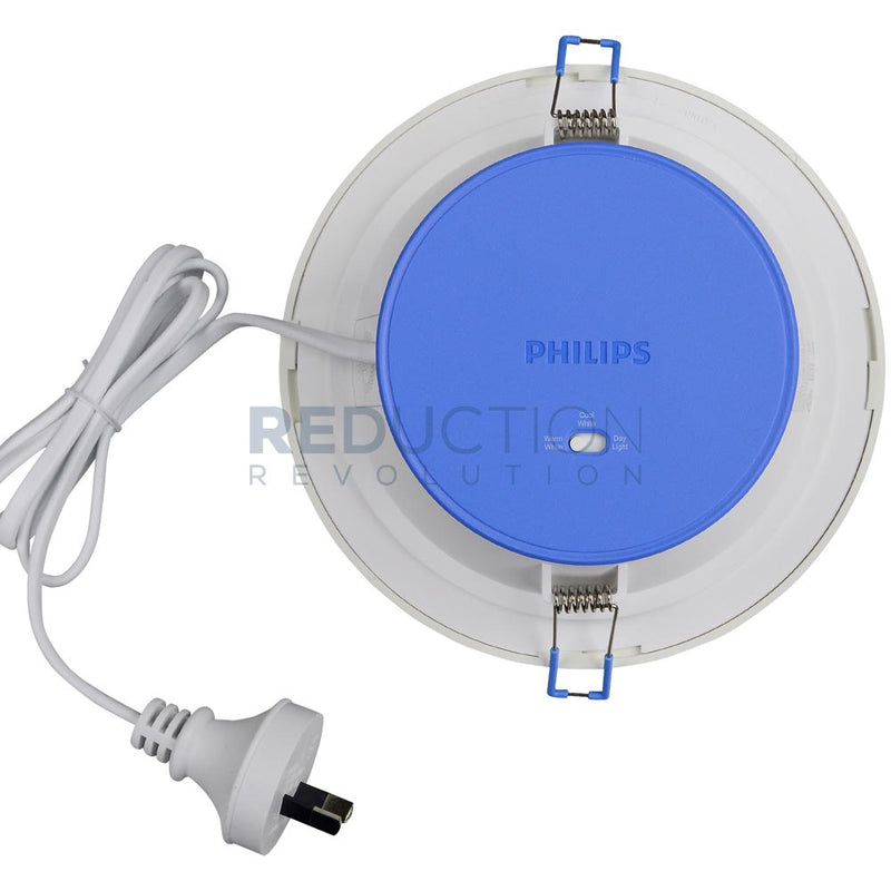 Philips Tri Colour LED Downlight 9W Dimmable (120mm)