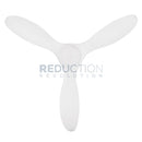 Regular 52 inch 132cm White Ceiling Fan With Light