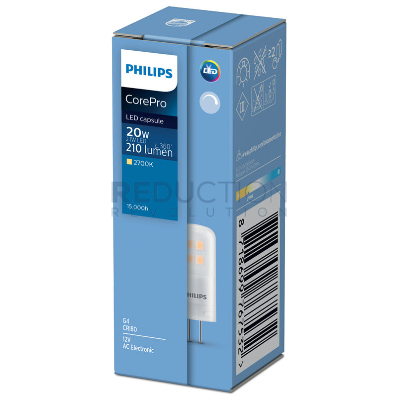 Philips G4 LED Bulb 2.1W Dimmable