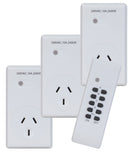 Remote Controlled Power Socket Set (3 Pack)