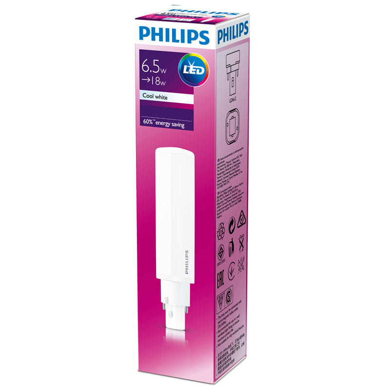 Philips CorePro 6.5W (18W) G24d-2 2 Pin LED Bulb