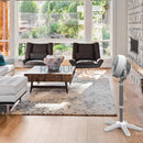 Vornado 683DC fan in use in the living room