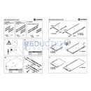 Surface Mount Frame - 1200x300mm