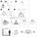 EGLO Recessed PIR Motion Sensor