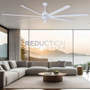 Eglo Tourbillion White 100 Inch