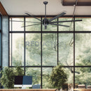 EGLO Tourbillion Black Ceiling Fan