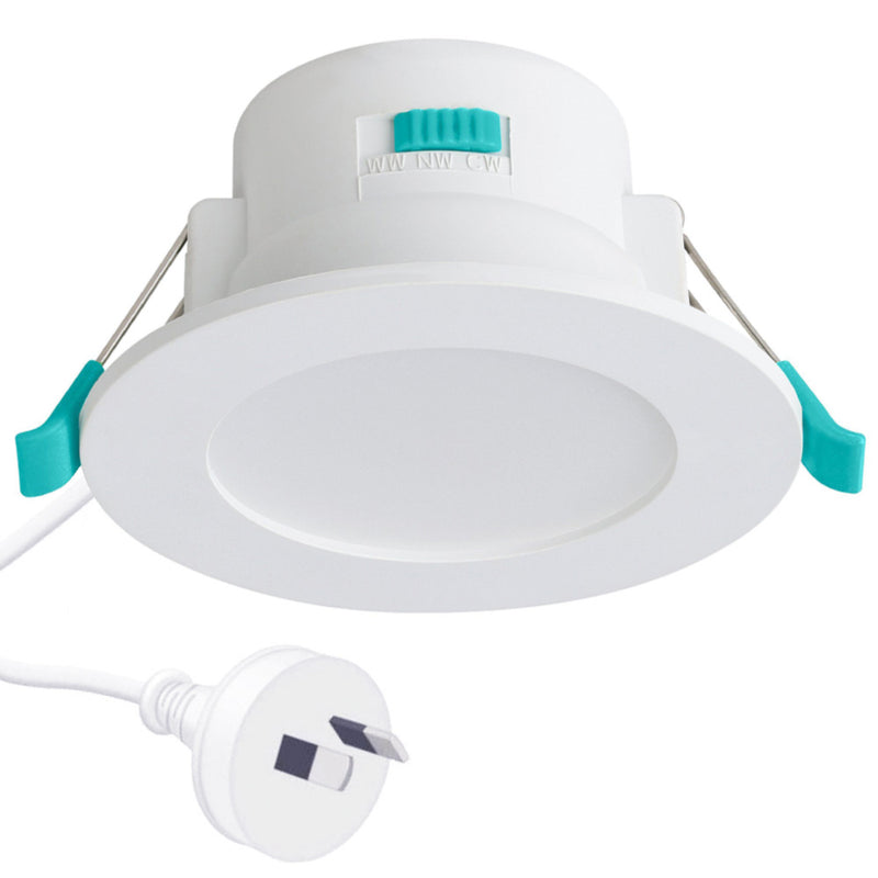 EGLO Tri Colour LED Downlight 6W (70mm)