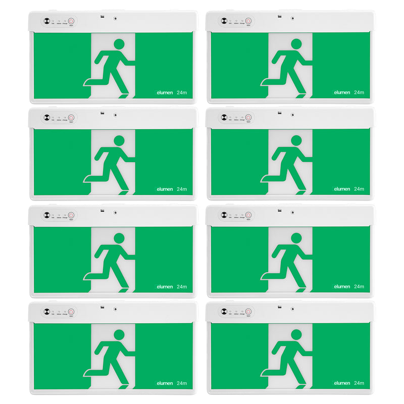 Carton of Exit Light Signs