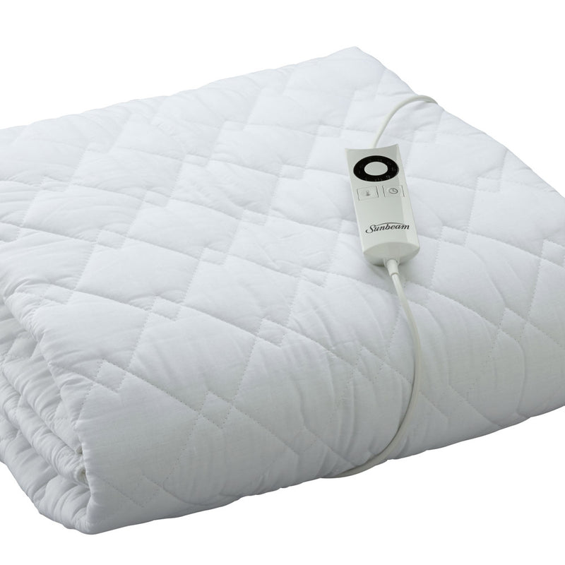 Sunbeam Single Bed Quilted Electric Blanket