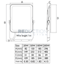 Philips Tri Colour LED Flood Light