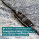 Beurer Nordic Heated Throw - Charcoal