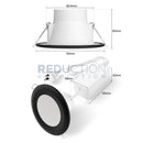 Hue Akari Black Downlight Dimensions