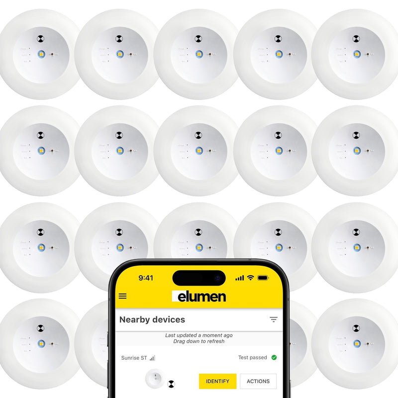 Self Testing Spitfire Emergency Lights Pack