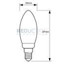 Philips LED Candle Bulb E14 3.5W