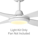 Lighting Accessory for White Aloha Ceiling Fans