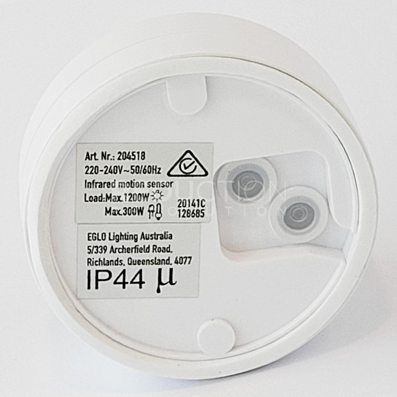 Surface Mount PIR Motion Sensor For Lights 360° by EGLO