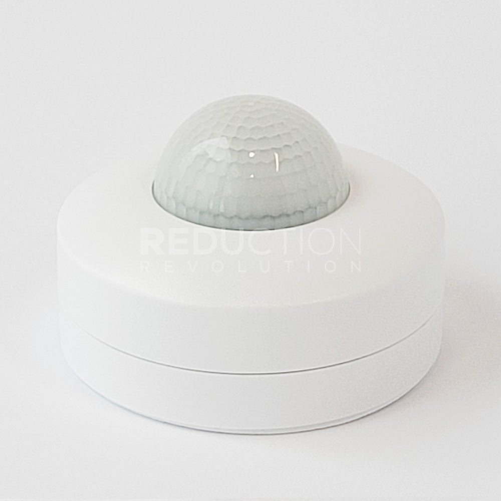 Roud Motion Sensor Surface Mount PIR Motion Sensor For Lights 360° by EGLO