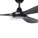 EGLO Kurrawa Outdoor Ceiling Fan With Light