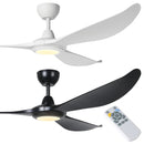 EGLO Kurrawa Outdoor Ceiling Fan With Light