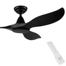 Black DC Ceiling Fan With Remote