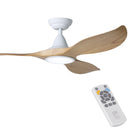 EGLO Noosa Blackbutt Ceiling Fan With Light