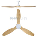 EGLO Noosa Blackbutt Ceiling Fan With Light