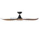 EGLO Noosa Teak Ceiling Fan With Light