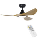 EGLO Surf Teak Ceiling Fan With Light