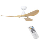 EGLO Surf Oak Ceiling Fan With Light