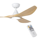 EGLO Surf Oak Ceiling Fan With Light