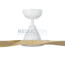EGLO Surf Oak Ceiling Fan With Light
