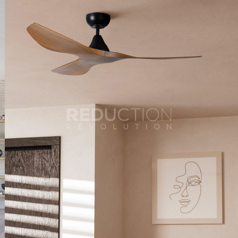 EGLO Surf Teak Ceiling Fan