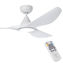 EGLO Surf White Ceiling Fan With Light