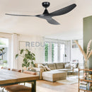 EGLO Surf Black Ceiling Fan
