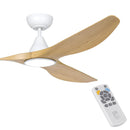 EGLO Surf Oak Ceiling Fan With Light