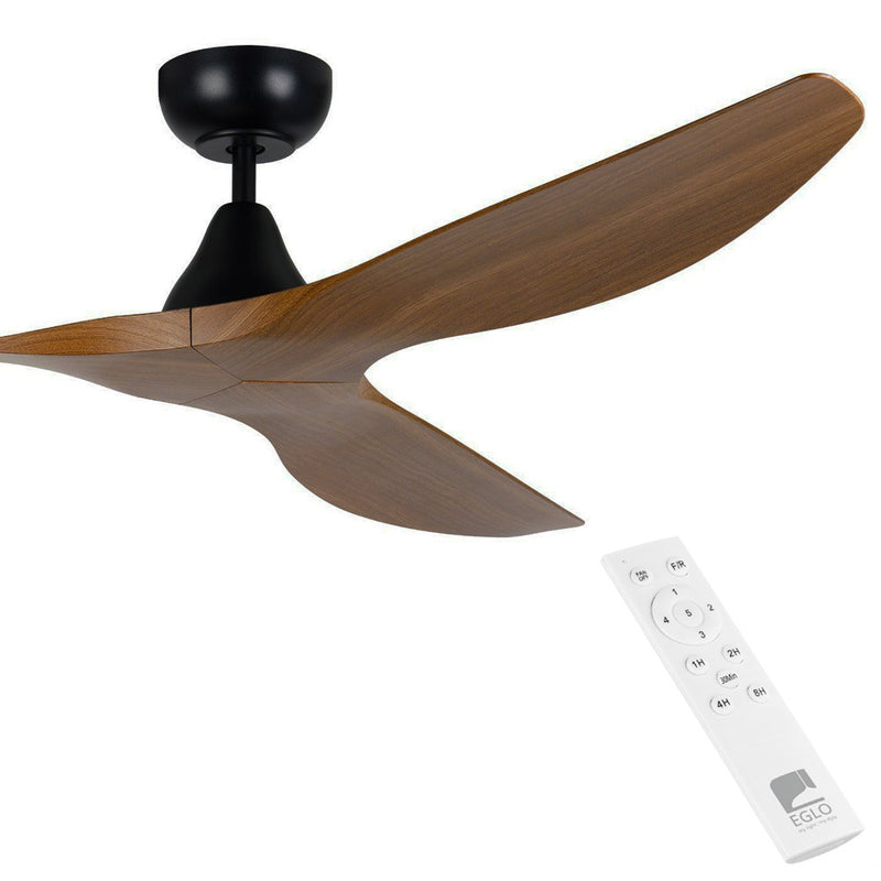 EGLO Surf Teak Ceiling Fan