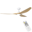 EGLO Surf Oak Ceiling Fan With Light
