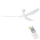EGLO Surf White Ceiling Fan With Light