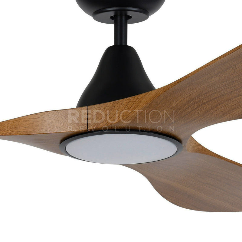 EGLO Surf Teak Ceiling Fan With Light