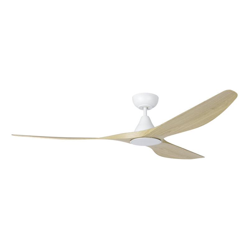 EGLO Surf Oak Ceiling Fan With Light
