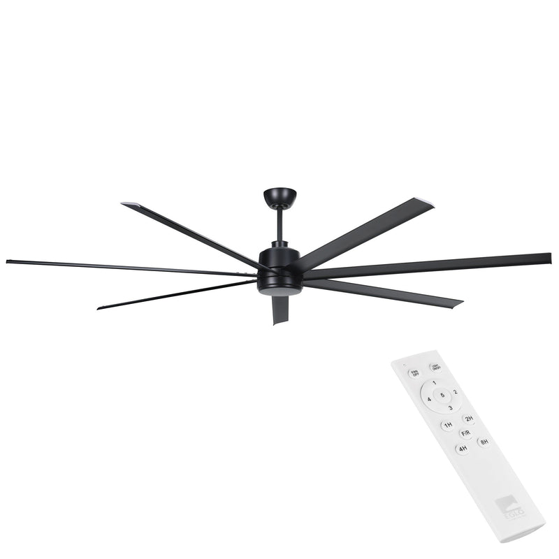 EGLO Tourbillion Pro Black Ceiling Fan
