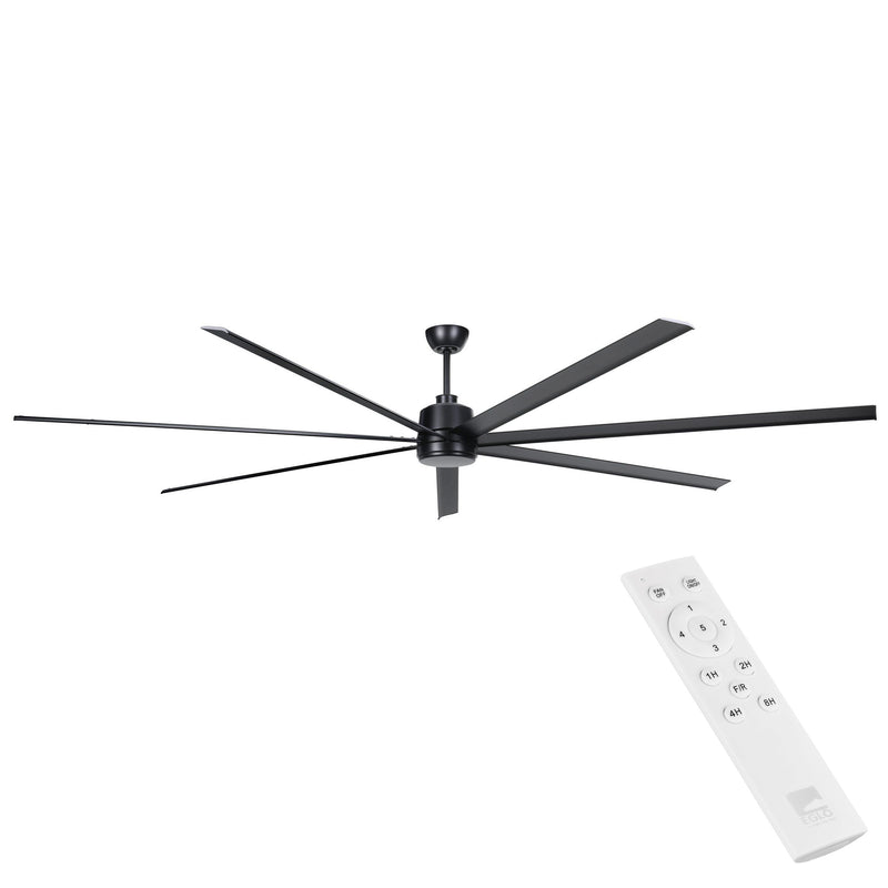 EGLO Tourbillion Pro Black Ceiling Fan