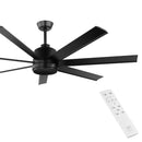 EGLO Tourbillion Pro Black Ceiling Fan