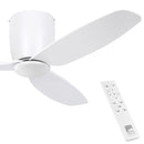 EGLO Seacliff White Ceiling Fan (no light)