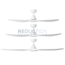 EGLO Surf White Ceiling Fan With Light